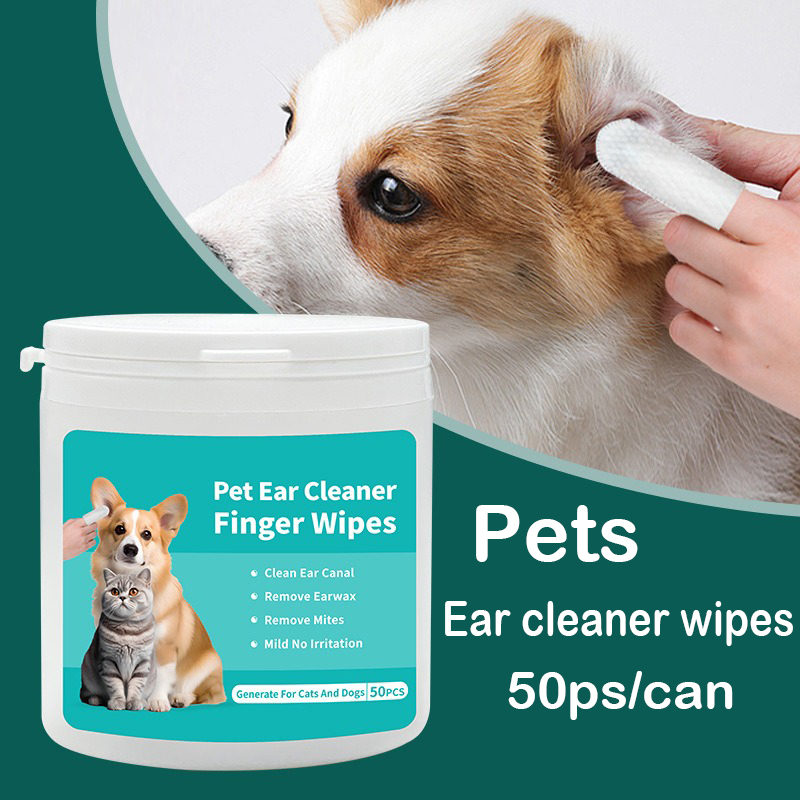 Pet Ear Cleaner - Pet Cleaning Products Ear Cleaning Wipes