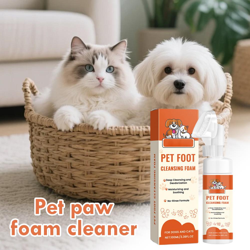 Foot Foam Cleaner Gentle Clean - đánh giá và giá Pet Ear Cleaner
