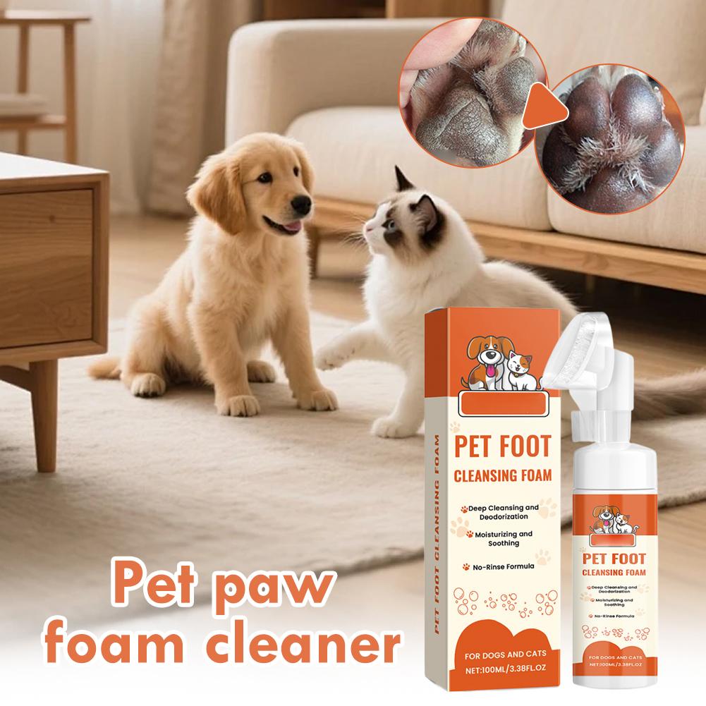 Foot Foam Cleaner Gentle Clean - đánh giá và giá Pet Ear Cleaner