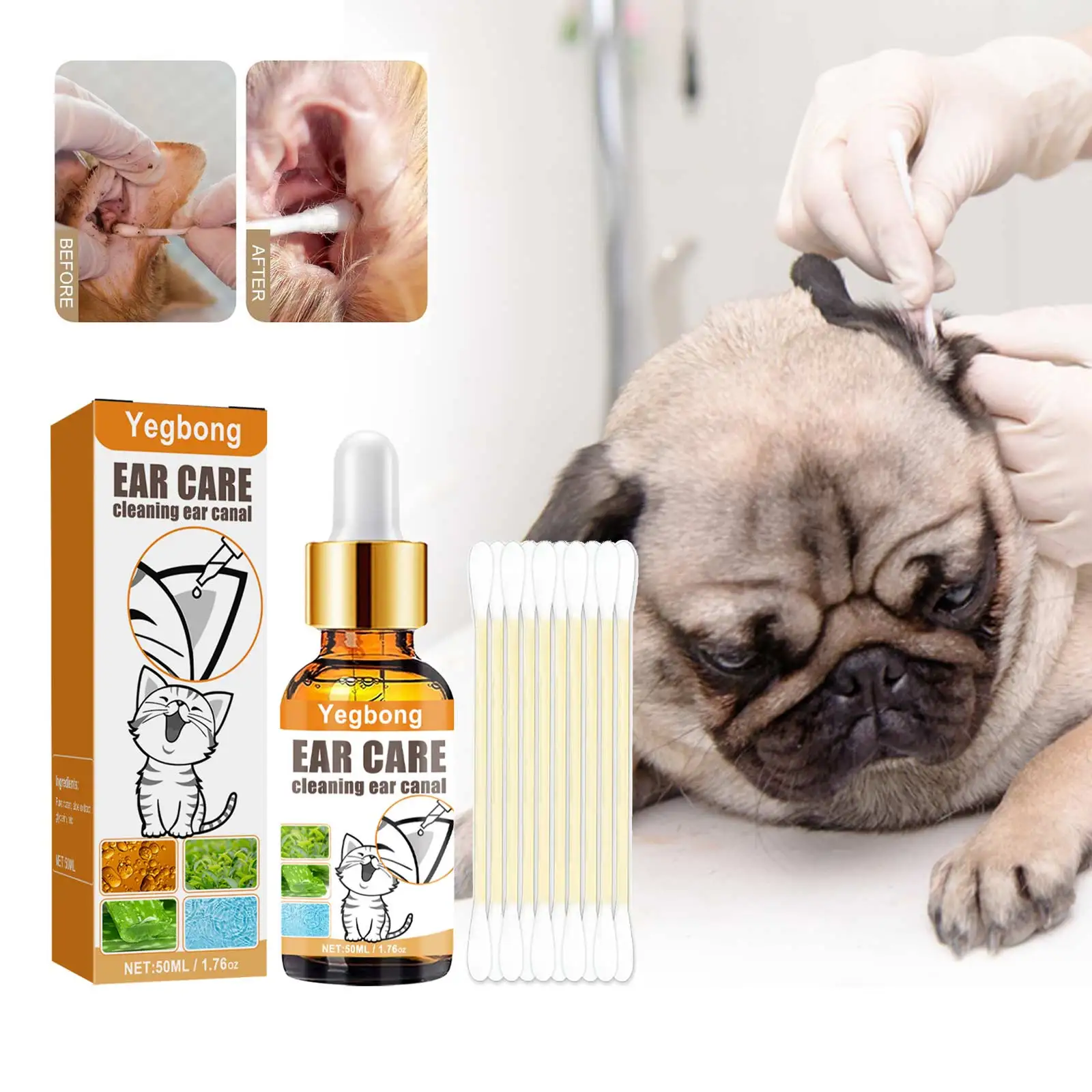 Pets Ear Cleaner Drops Prevent - đánh giá và giá Pet Ear Cleaner