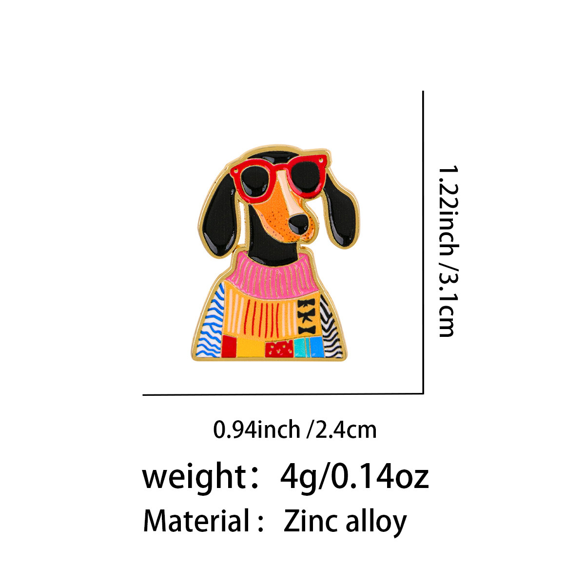Enamel Pins Dachshund Dogs Cut - đánh giá và giá Pet Supplies Store