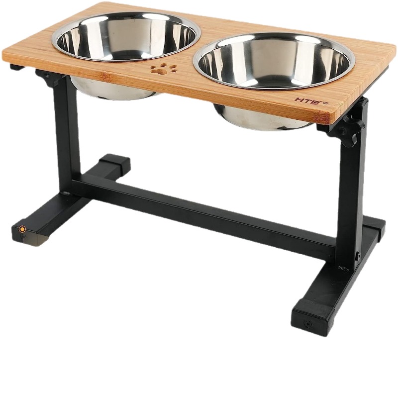 Wooden Raised Dog Bowl Adjusta - đánh giá và giá Pet Supplies Pet Shop