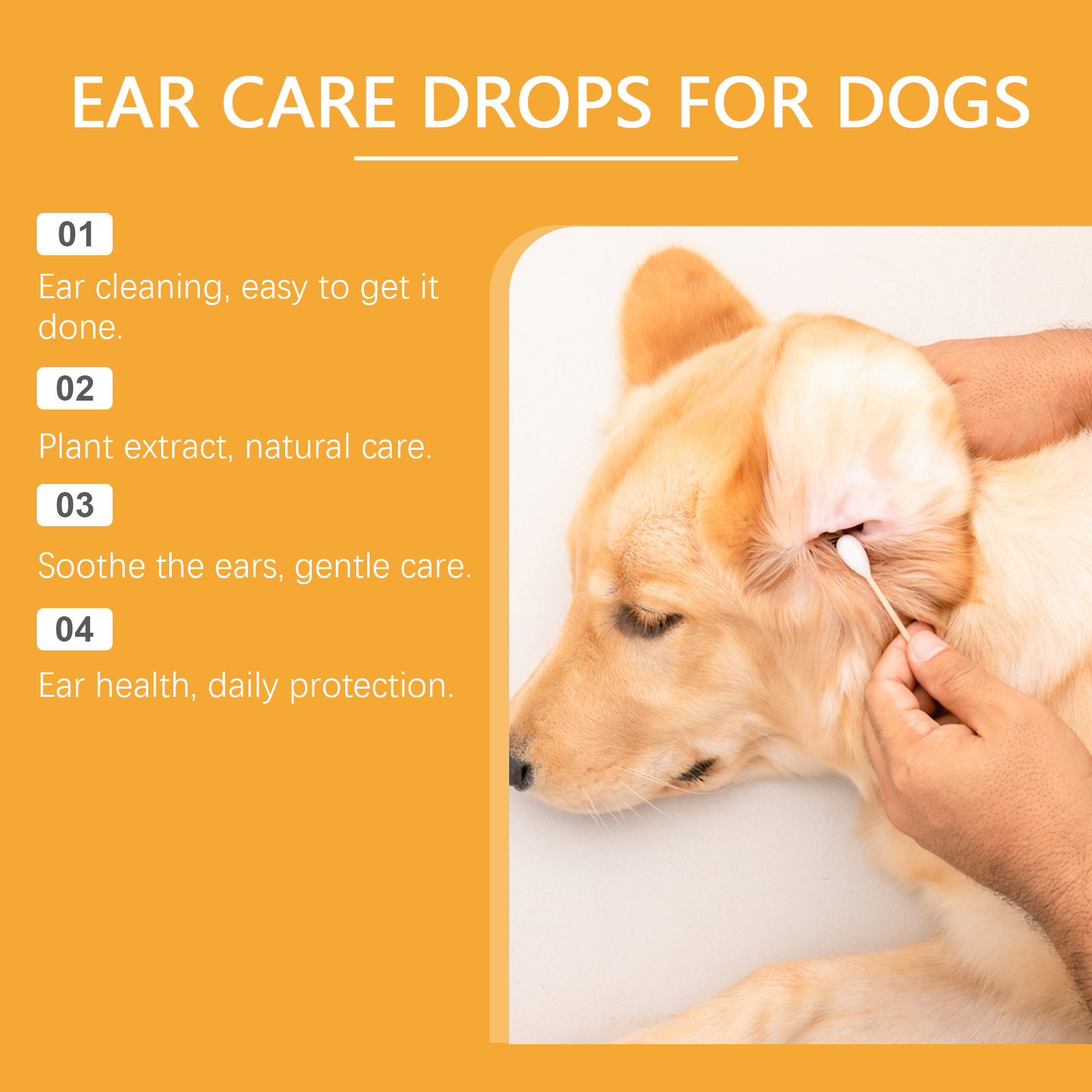 60ml Dog Ear Care Drops Reliev - đánh giá và giá Pet Ear Cleaner