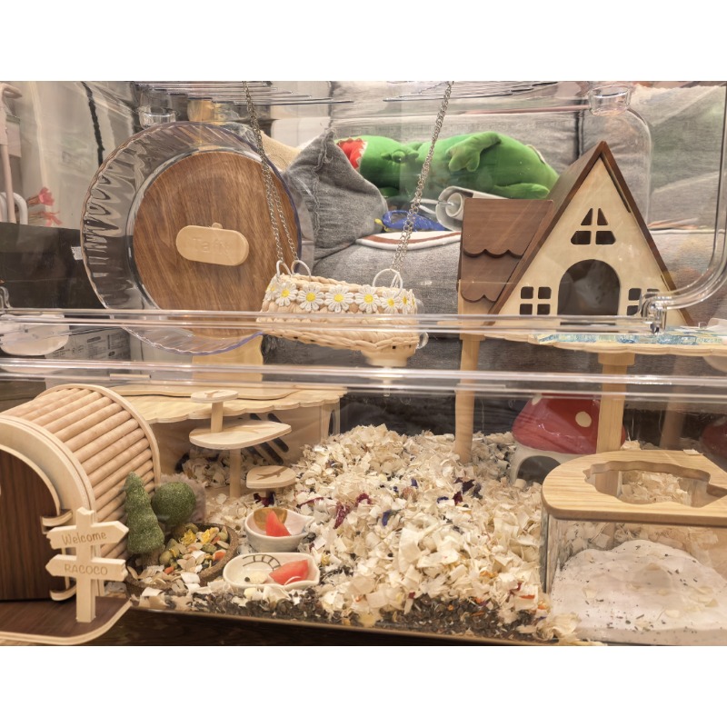Silent Transparent Hamster Run - đánh giá và giá Hamster Cage Wheel
