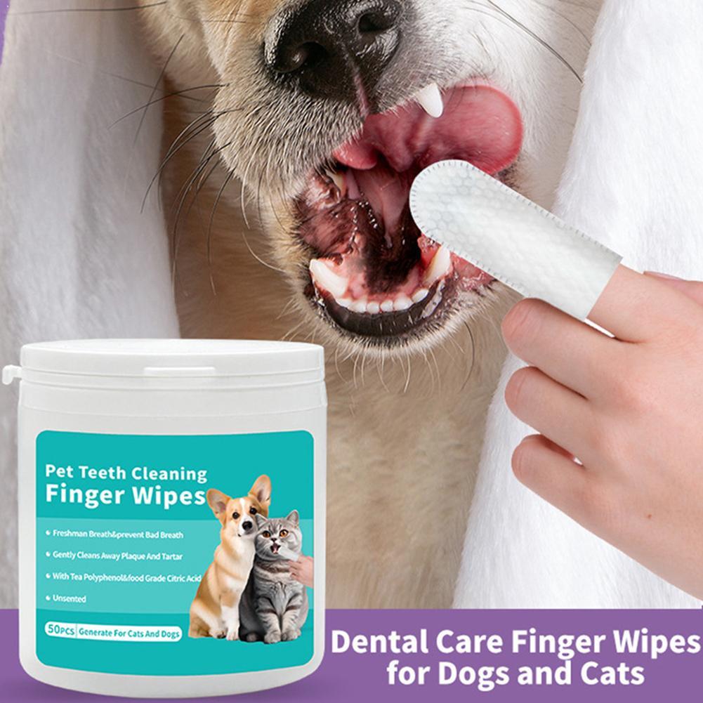 Pet Teeth Cleaning Finger Wipe - đánh giá và giá Pet Ear Cleaner