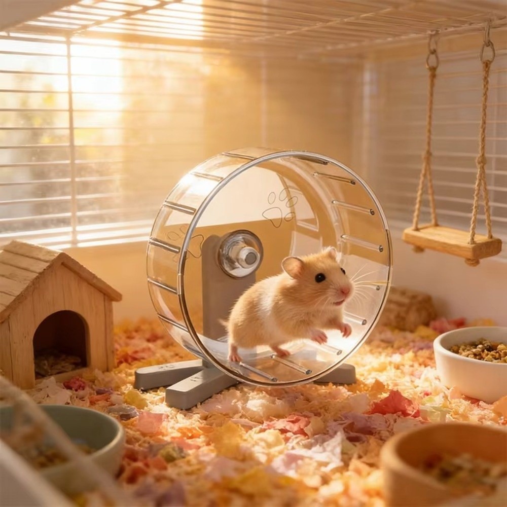 Silent Hamster Running Wheel E - đánh giá và giá Hamster Cage Wheel