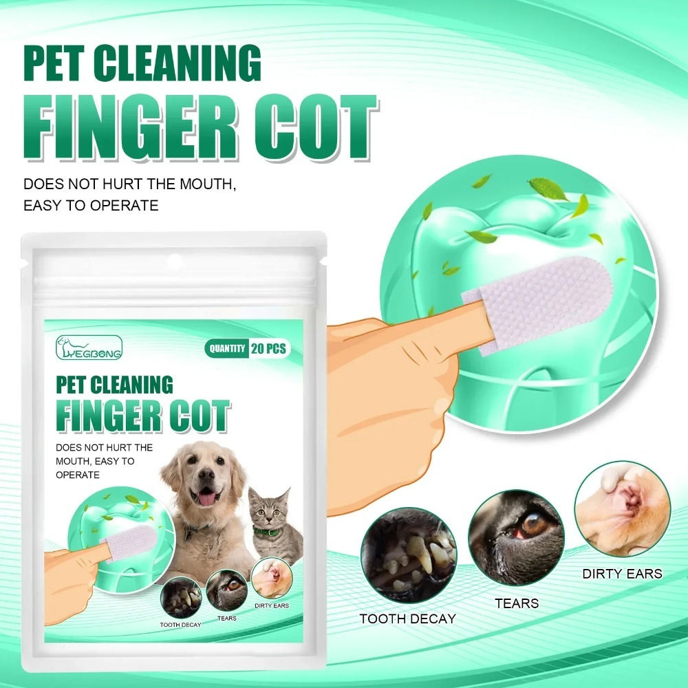 Disposable Pet Finger Cot Wet  - đánh giá và giá Pet Ear Cleaner