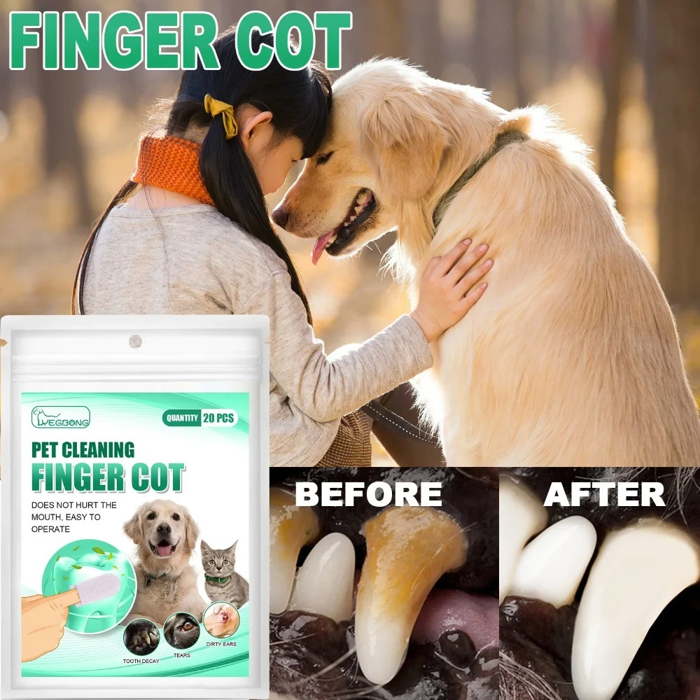 Disposable Pet Finger Cot Wet  - đánh giá và giá Pet Ear Cleaner