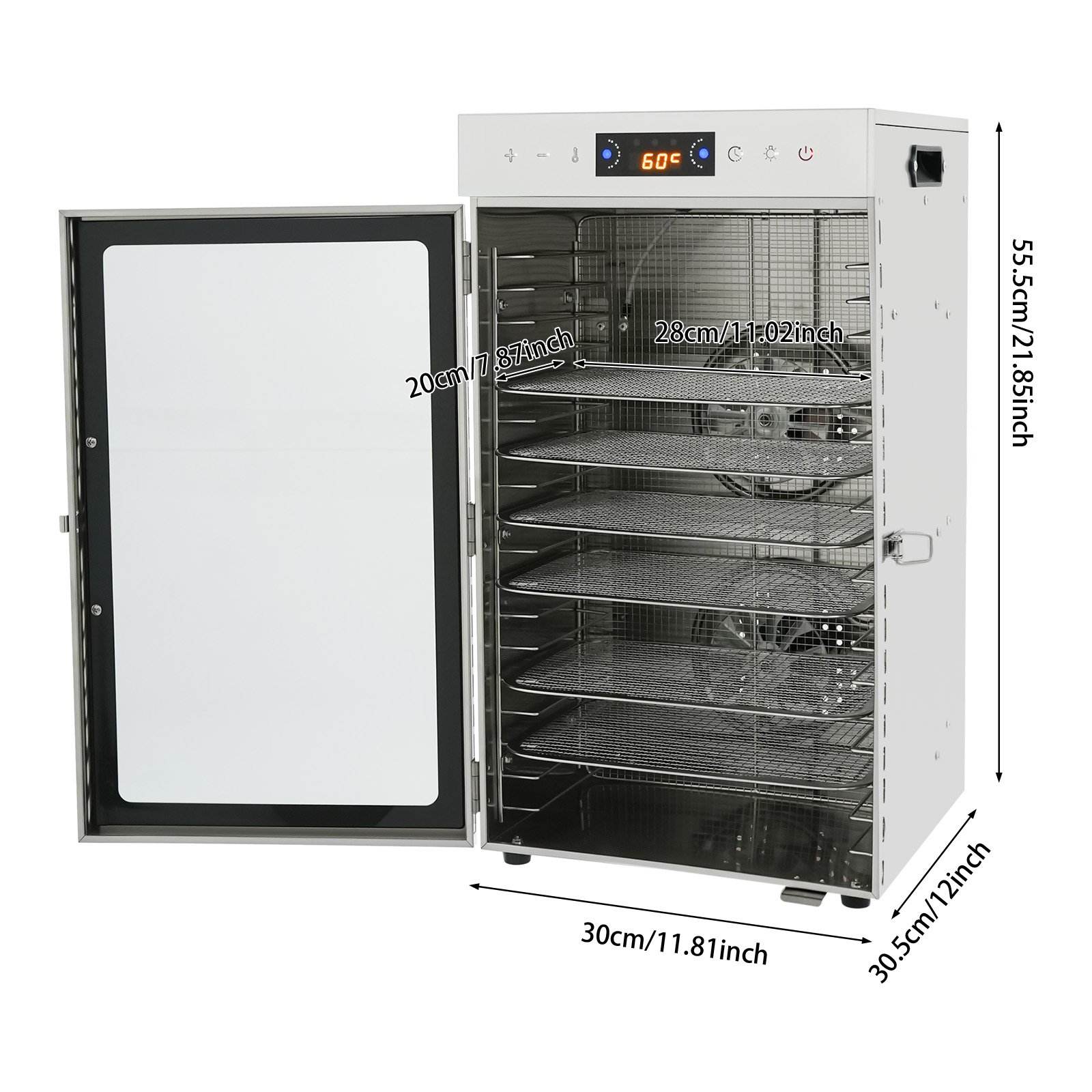 18 Trays Food Dehydrator 304 2 - đánh giá và giá Pet Supplies In