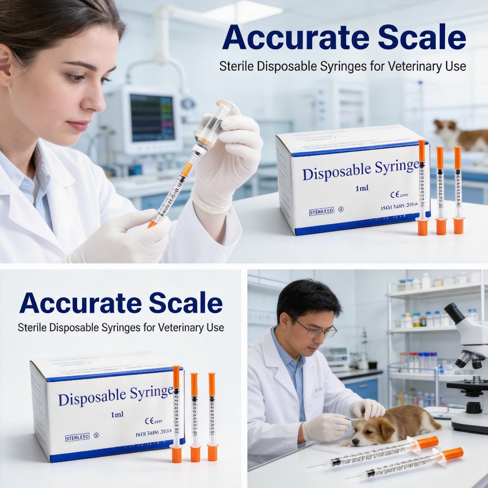 100pcs Disposable Syringe1ml 0 - đánh giá và giá Pet Supplies Store