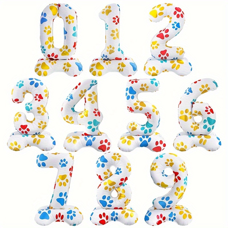 1Pc 16 Inch White Standing Num - đánh giá và giá Pet Supplies Store