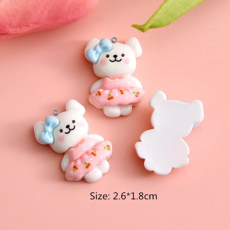 10pcs Cartoon Dog Resin Charms - đánh giá và giá Pet Supplies Store