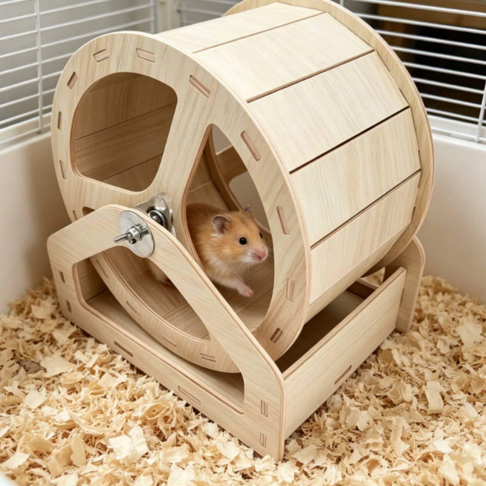 Hamster Exercise Wheel Solid W - đánh giá và giá Hamster Cage Wheel