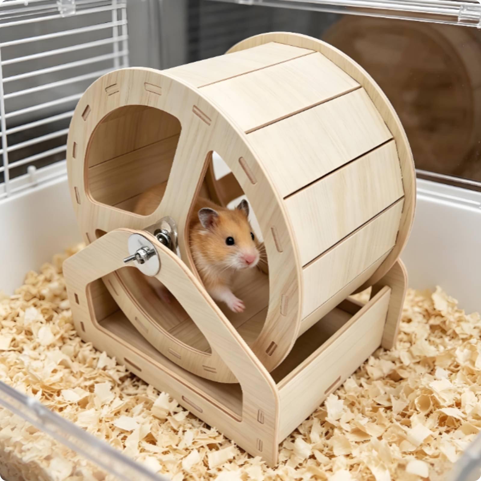 Hamster Exercise Wheel Solid W - đánh giá và giá Hamster Cage Wheel