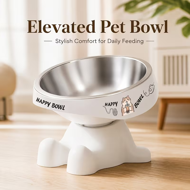 Cute Elevated Pet Bowl, Raised - đánh giá và giá Royal Canin Food Medium