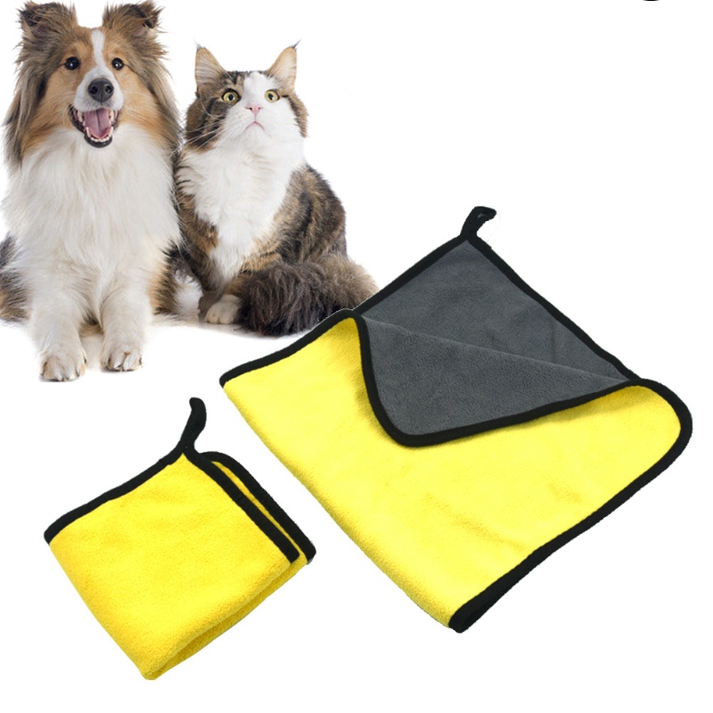 Pet Dog and Cat Towels Soft Fi - đánh giá và giá Pet Supplies Pet Shop
