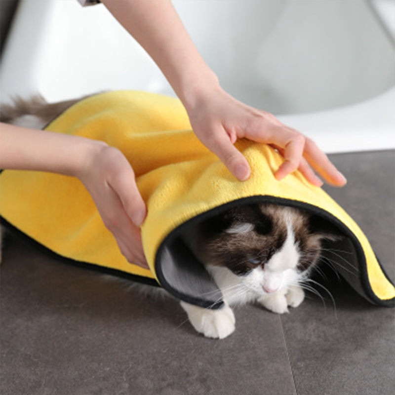 Pet Dog and Cat Towels Soft Fi - đánh giá và giá Pet Supplies Pet Shop
